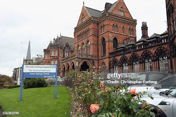 General view of the Leeds General Infirmary on October 31, 2012 in Leeds, United Kingdom. According to a BBC report, a former porter has alleged that...