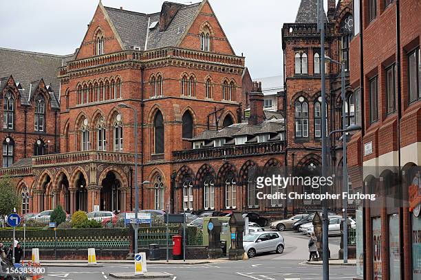 General view of the Leeds General Infirmary on October 31, 2012 in Leeds, United Kingdom. According to a BBC report, a former porter has alleged that...
