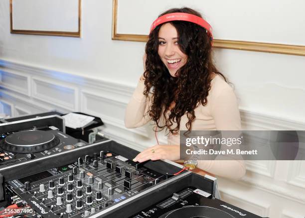 Eliza Doolittle DJ's at a party celebrating the partnership between international fashion retailer Claire's and the world'sleading children's...