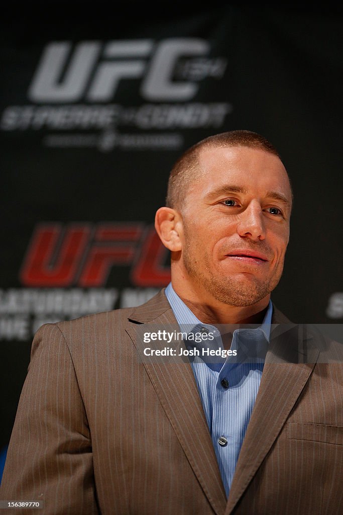 UFC 154 Press Conference