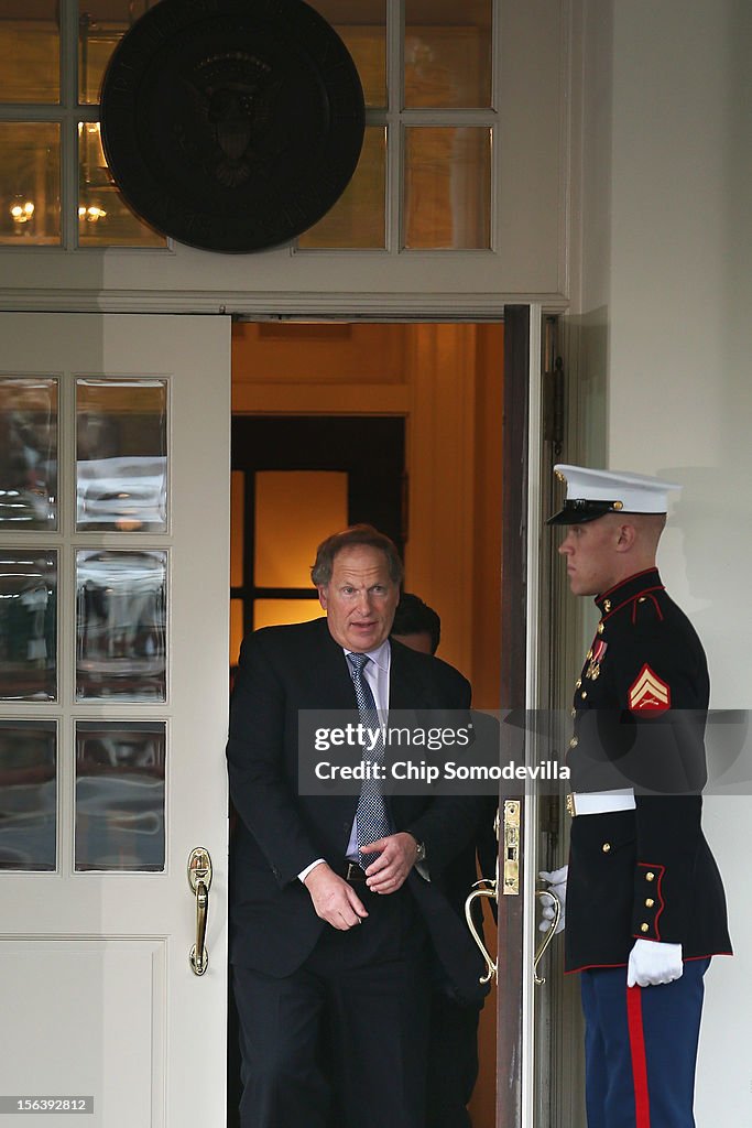 Business Leaders Meet With President Obama At White House