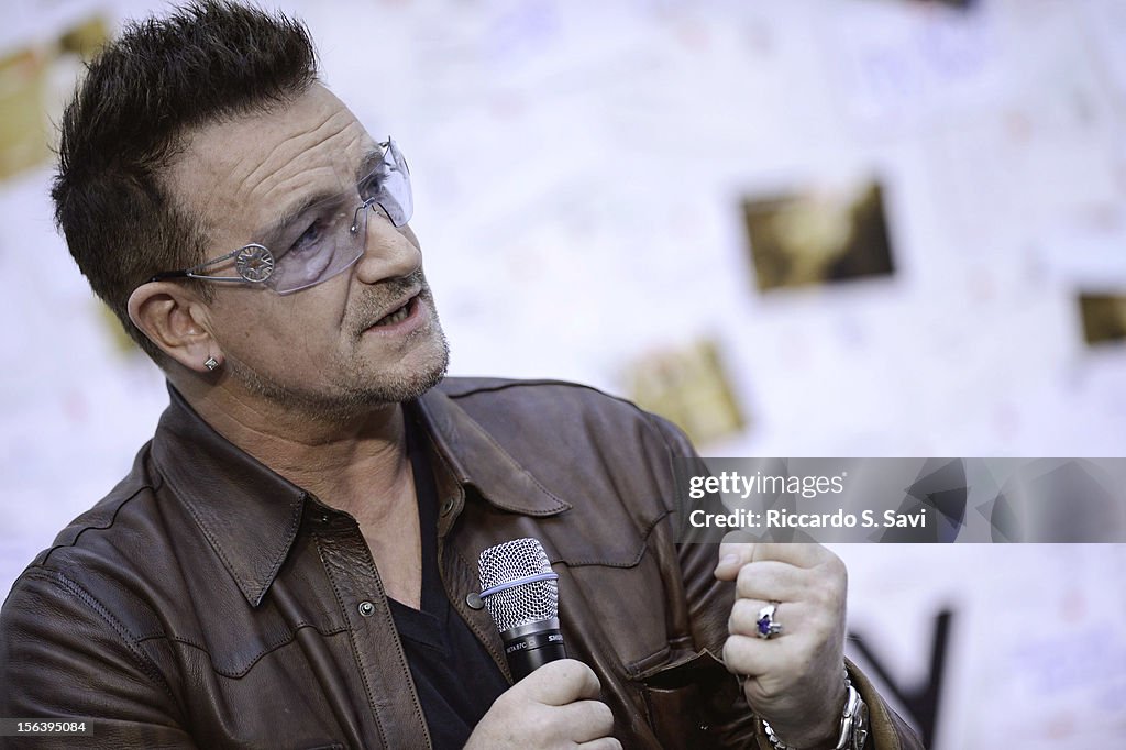 Bono Visits The World Bank