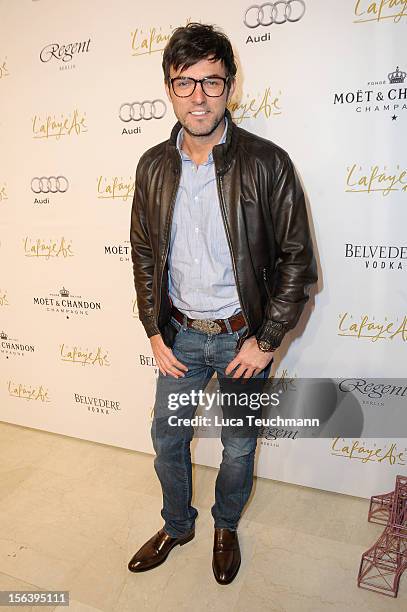 Tobey Wilson attends Les Galeries Lafayettes Re-Open Ground Floor on November 14, 2012 in Berlin, Germany.