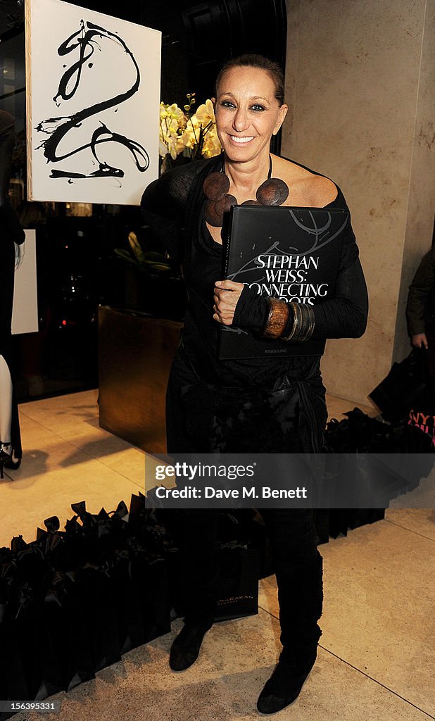 'Stephan Weiss: Connecting The Dots, Portrait Of A Man' - Book Launch With Donna Karan