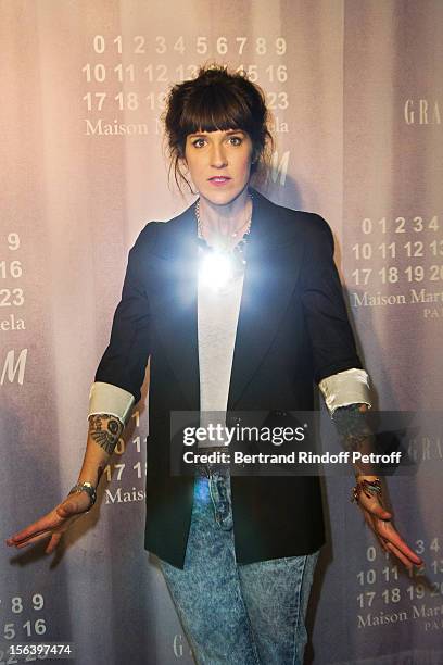 Daphne Burki attends the Maison Martin Margiela for H&M collection launch at H&M Champs Elysees on November 14, 2012 in Paris, France.