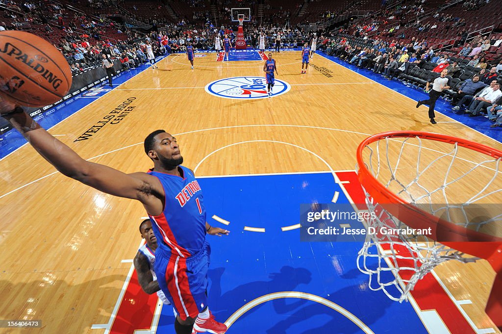 Detroit Pistons v Philadelphia 76ers