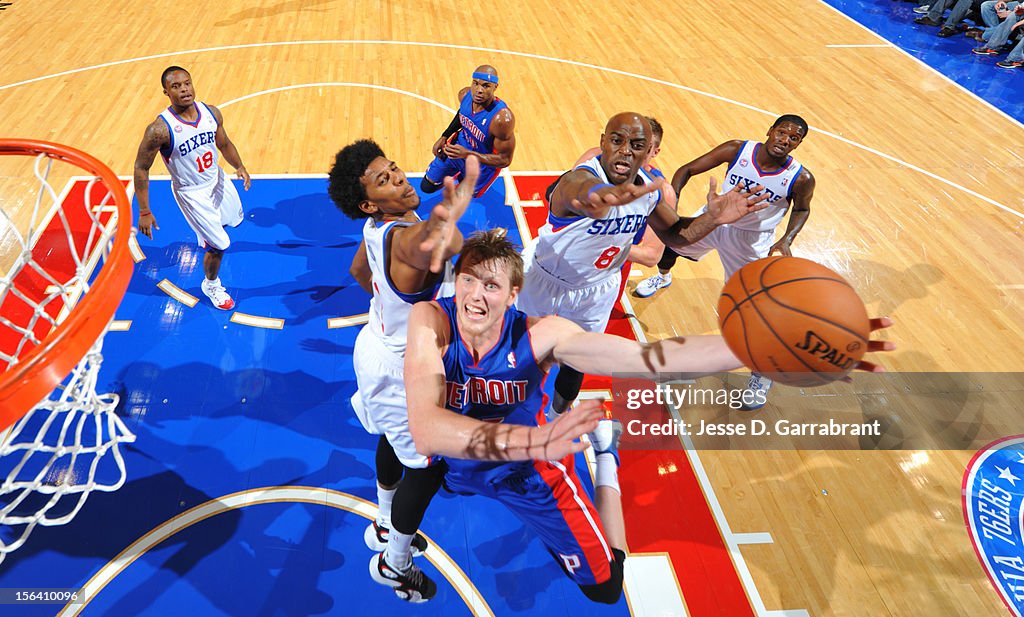 Detroit Pistons v Philadelphia 76ers