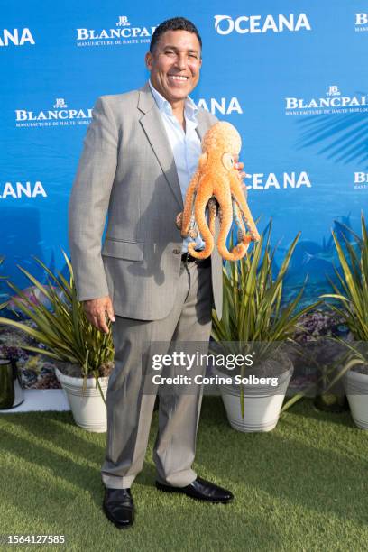 Oscar Nunez attends Oceana's 16th Annual SeaChange Summer Party at Waldorf Astoria Monarch Beach Resort and Club on July 22, 2023 in Dana Point,...