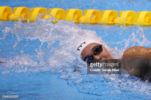 Bella Sims of Team United States competes in the Women's 400m... News ...