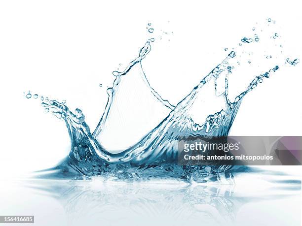 water splash - water stock-fotos und bilder
