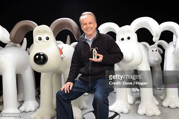 In this image released by Aardman Animations on November 15, 60 giant sculptures of the much-loved, triple-Oscar winner and animated character Gromit...