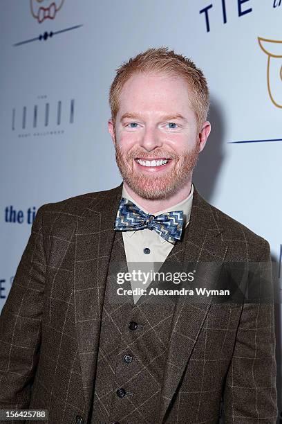 Jesse Tyler Ferguson at the launch of Tie The Knot, a charity benefitting marriage equality through the sale of limited edition bowties available...