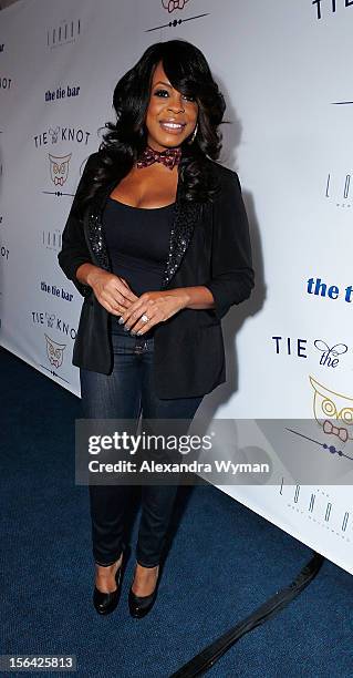 Niecy Nash at the launch of Tie The Knot, a charity benefitting marriage equality through the sale of limited edition bowties available online at...
