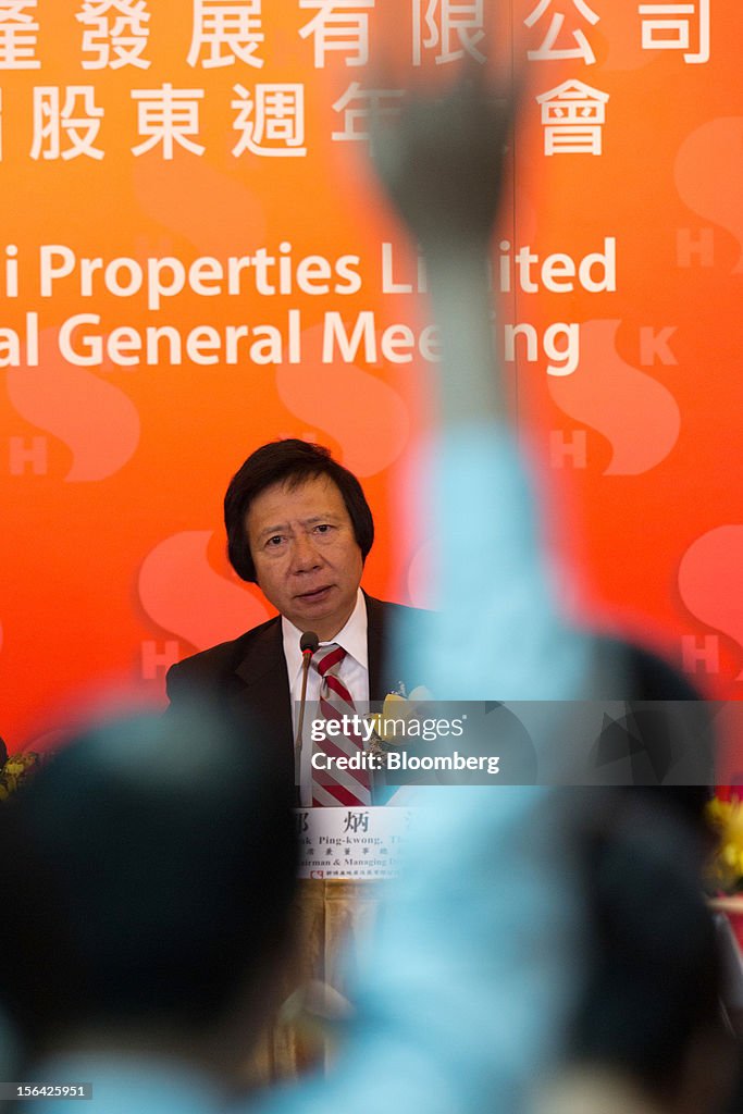 Sun Hung Kai Properties AGM News Conference