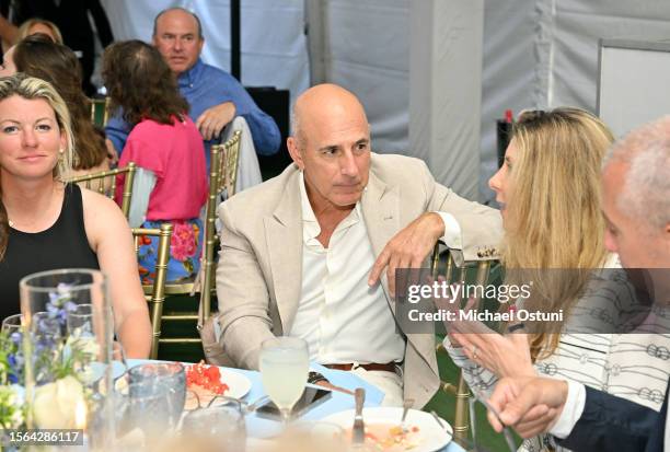 Matt Lauer attends the Southampton Animal Shelter's 14th Annual Unconditional Love Gala at The Muses on July 22, 2023 in Southampton, New York.