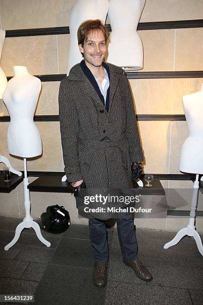 Andy Gilet attends the Maison Martin Margiela With H&M Collection Launch at H&M Champs Elysees on November 14, 2012 in Paris, France.