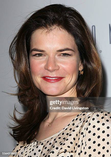 Actress Betsy Brandt attends the launch of Tie The Knot hosted by Jesse Tyler Ferguson and his partner Justin Mikita at The London West Hollywood on...