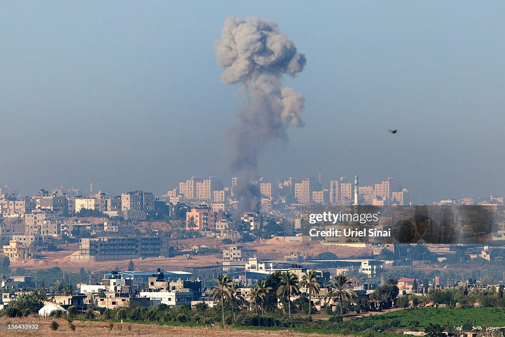 Israel Launches Airstrikes On Gaza