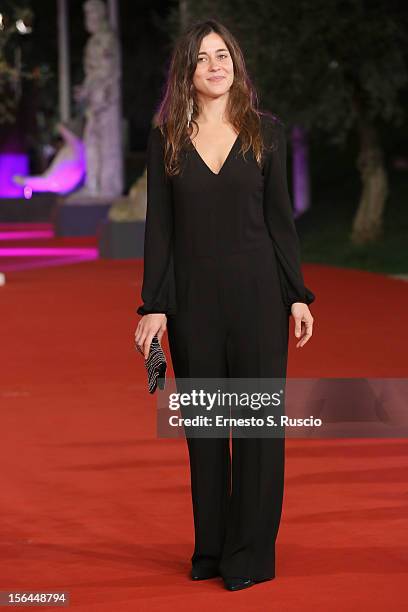 Director Stephanie Argerich attends the 'Bloody Daughter' Premiere during the 7th Rome Film Festival at the Auditorium Parco Della Musica on November...