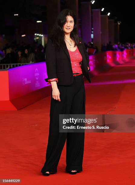 Lyda Chen attend the 'Bloody Daughter' Premiere during the 7th Rome Film Festival at the Auditorium Parco Della Musica on November 15, 2012 in Rome,...