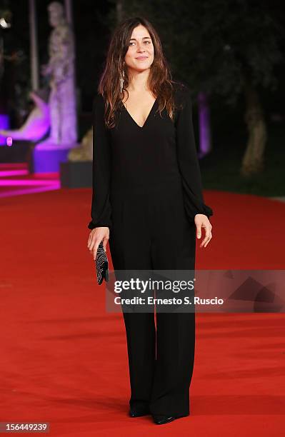 Director Stephanie Argerich attends the 'Bloody Daughter' Premiere during the 7th Rome Film Festival at the Auditorium Parco Della Musica on November...