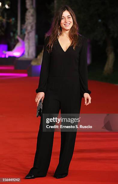 Director Stephanie Argerich attends the 'Bloody Daughter' Premiere during the 7th Rome Film Festival at the Auditorium Parco Della Musica on November...