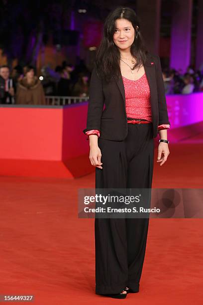 Lyda Chen attend the 'Bloody Daughter' Premiere during the 7th Rome Film Festival at the Auditorium Parco Della Musica on November 15, 2012 in Rome,...