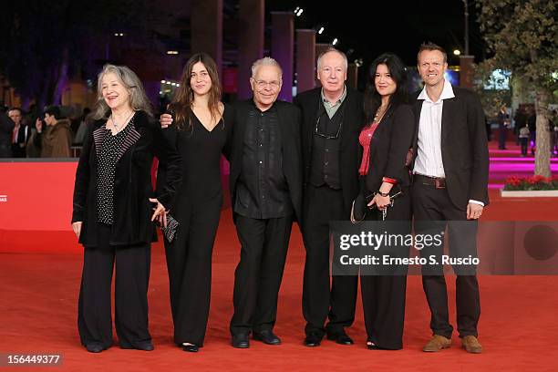 Martha Argerich, Stephanie Argerich, Stephen Kovacevich, Lyda Chen and guests attend the 'Bloody Daughter' Premiere during the 7th Rome Film Festival...