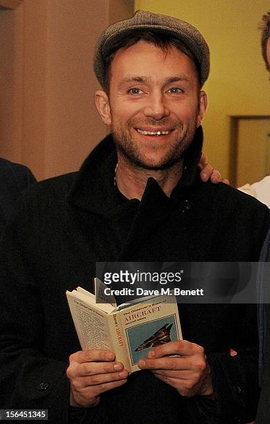 Damon Albarn attends the launch of the Bella Freud pop-up boutique at Bicester Village on November 15, 2012 in Bicester, England.