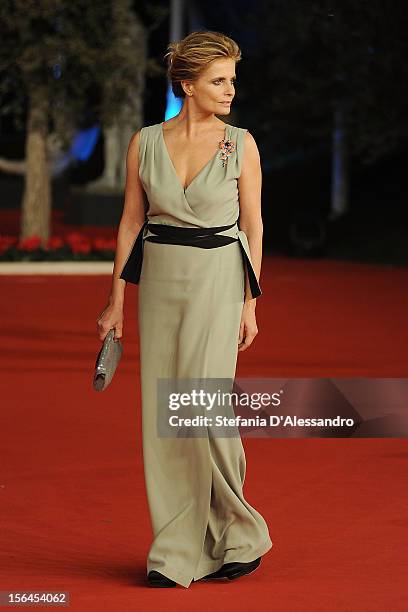 Isabella Ferrari attends 'E La Chiamano Estate' Premiere at Auditorium Parco Della Musica on November 14, 2012 in Rome, Italy.