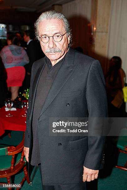 Actor Edward James Olmos poses at the 6th Annual Dominican Republic Global Film Festival 2012 Day 1 on November 14, 2012 in Santo Domingo, Dominican...