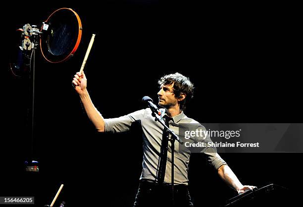 Gotye performs at Manchester Apollo on November 15, 2012 in Manchester, England.