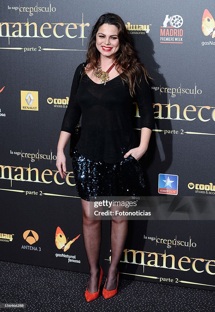 'The Twilight Saga: Breaking Dawn - Part 2' Madrid Premiere