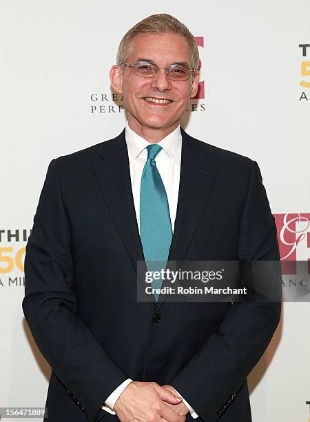 Rafael Pi Roma attends the THIRTEEN 50th Anniversary Gala Salute at David Koch Theatre at Lincoln Center on November 15, 2012 in New York City.