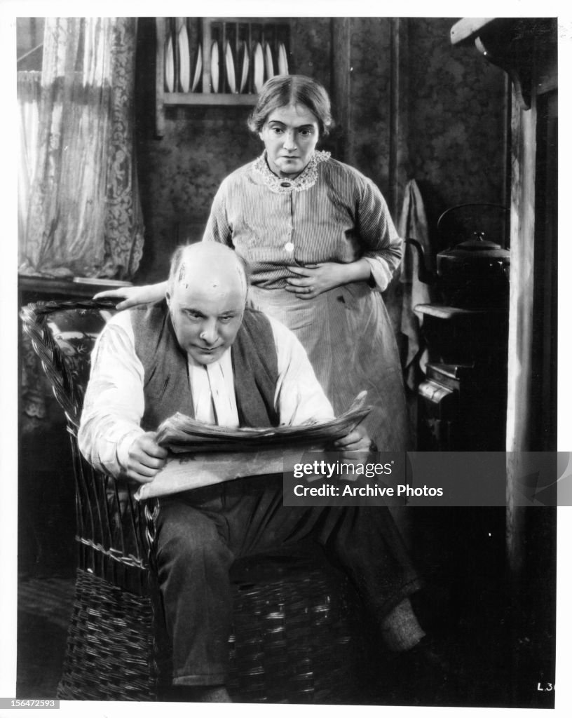 Arthur Chesney And Marie Ault In 'The Lodger: A Story Of The London Fog'