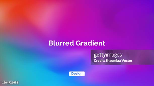 abstract blurred gradient fluid vector background design wallpaper template with dynamic color, waves, and blend. futuristic modern backdrop design for business, presentation, ads, banner and website landing page template. - blend background stock illustrations
