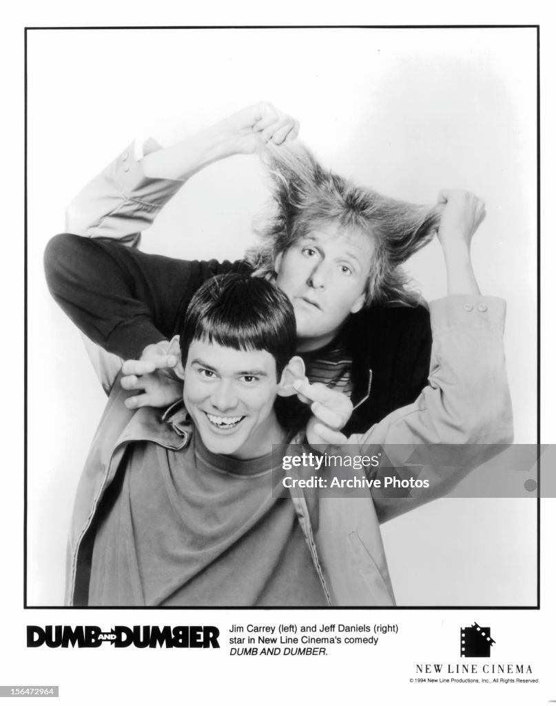 Jim Carrey And Jeff Daniels In 'Dumb & Dumber'