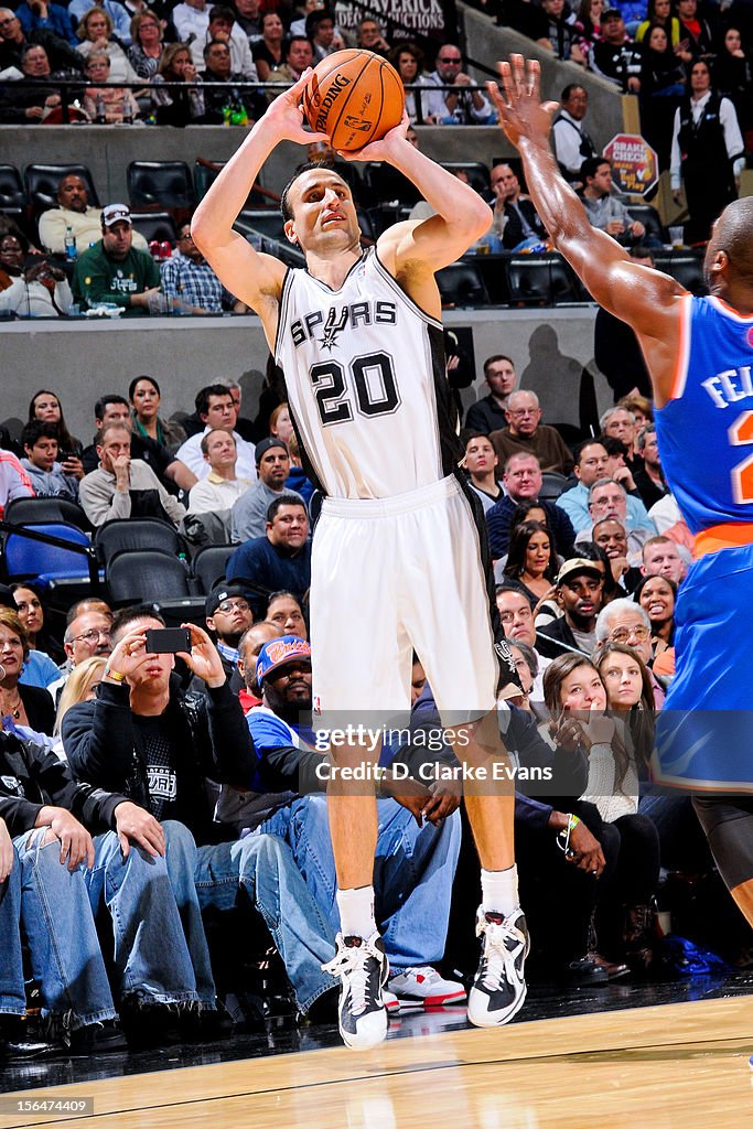 New York Knicks v San Antonio Spurs