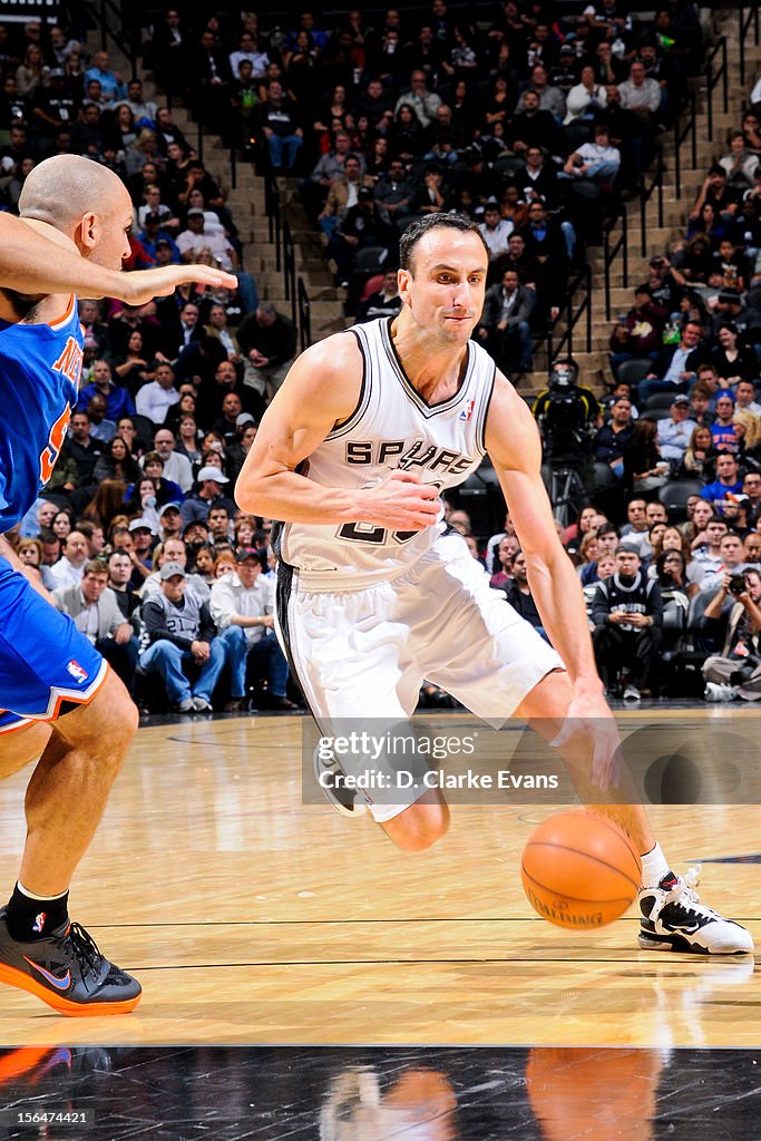 New York Knicks v San Antonio Spurs