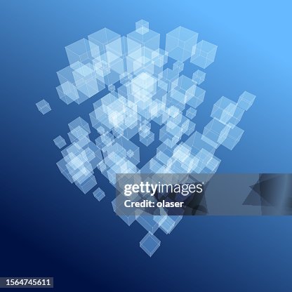 Data cube, database concept Data cube, database concept