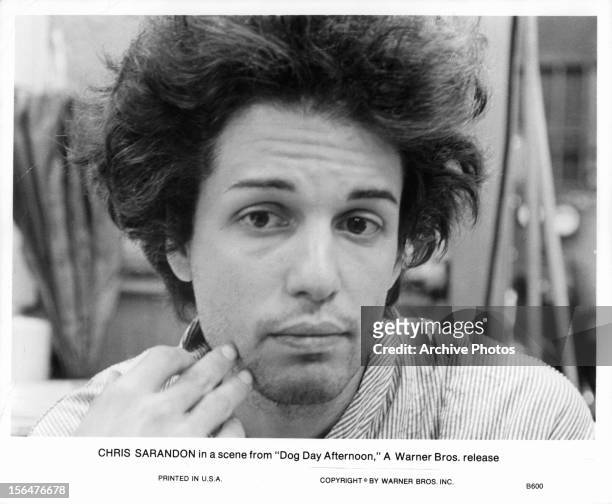 Chris Sarandon in a scene from the film 'Dog Day Afternoon', 1975.
