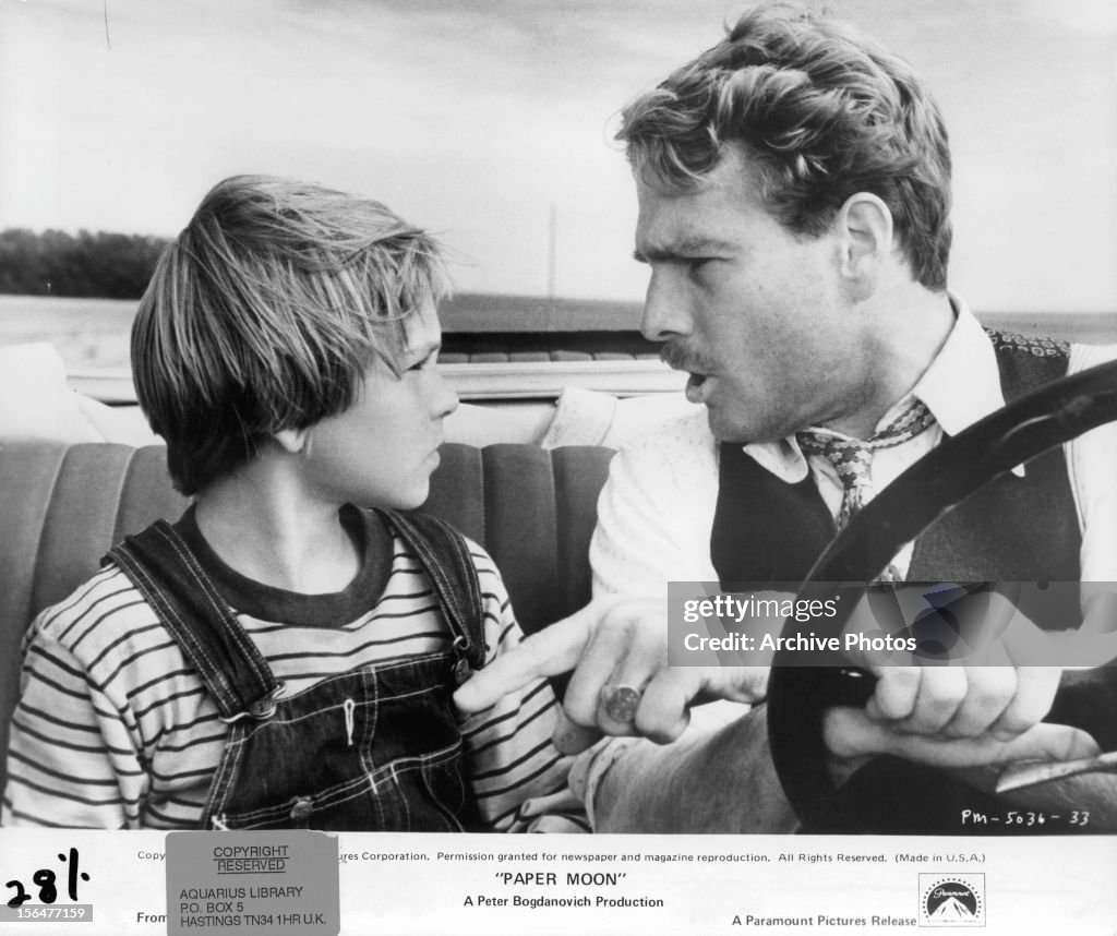 Tatum O'Neal And Ryan O'Neal In 'Paper Moon'