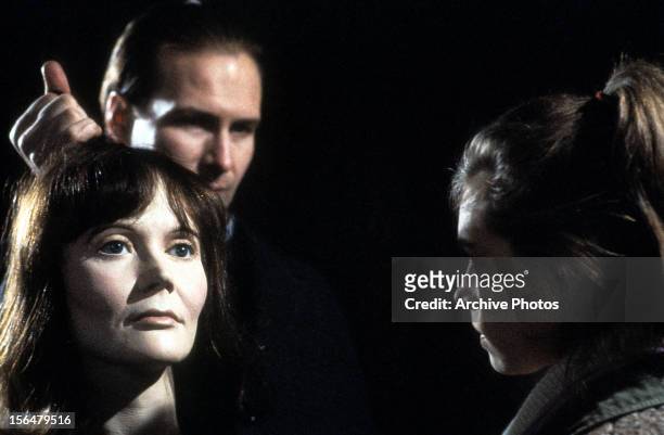 William Hurt and Joanna Pacula in a scene from the film 'Gorky Park', 1983.