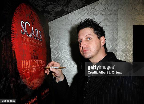 Director Rob Hall arrives for sCare Foundation's 2nd Annual Halloween Benefit held at The Conga Room at L.A. Live on October 28, 2012 in Los Angeles,...