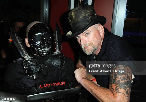 Actor Brett Wagner arrives for sCare Foundation's 2nd Annual Halloween Benefit held at The Conga Room at L.A. Live on October 28, 2012 in Los...