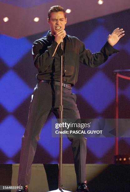 Puerto Rican Singer Ricky Music Ricky Martin Award Photos and Premium High Res Pictures - Getty ...