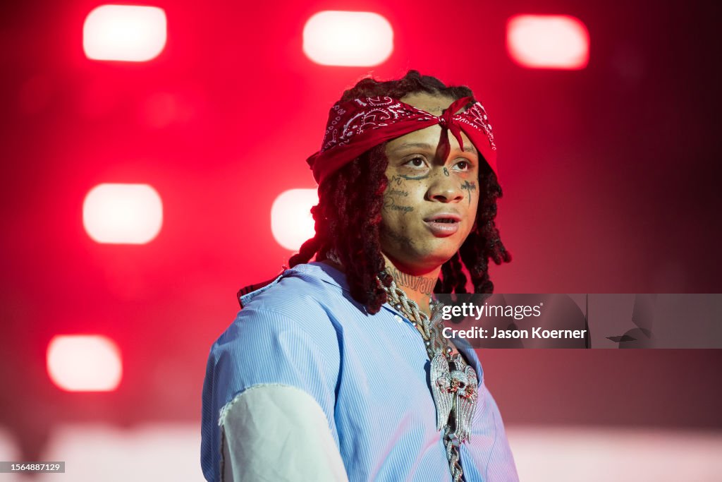 Loud Mtl Rapper American rapper Trippie Redd performs onstage during day two of... News ...