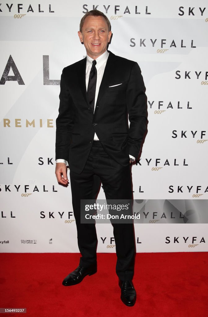 "Skyfall" Australian Premiere