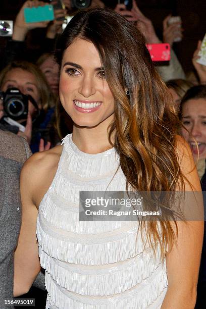Nikki Reed attends the Norway Premiere of The Twilight Saga: Breaking Dawn Part 2 at Colosseum on November 15, 2012 in Oslo, Norway.