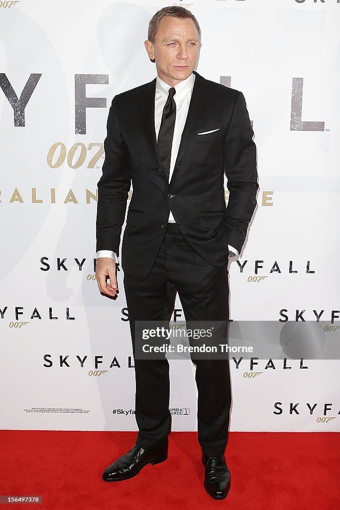 "Skyfall" Australian Premiere